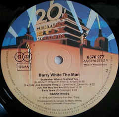 Barry White - Barry White The Man (Vinyl) Image