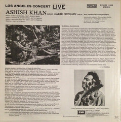 Aashish Khan - Los Angeles Concert Live - Raga : Suddha Saranga - Forty Minute Raga (Vinyl)