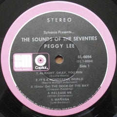 Peggy Lee - Sylvania Presents...The Sounds Of The Seventies (Vinyl) Image