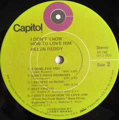 Helen Reddy - I Don't Know How To Love Him (Vinyl) Image