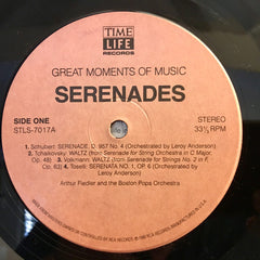 Arthur Fiedler And Boston Pops Orchestra, The - Great Moments Of Music, Volume 17: Serenades (Vinyl) Image
