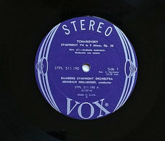 Pyotr Ilyich Tchaikovsky, Bamberger Symphoniker, Heinrich Hollreiser - Symphony # 4, F Minor, Op. 36 (Vinyl) Image