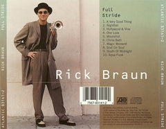 Rick Braun - Full Stride (CD) Image