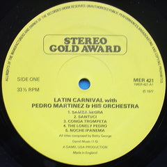 Pedro Martinez, His Orchestra And Chorus - Latin Carnival (Vinyl)