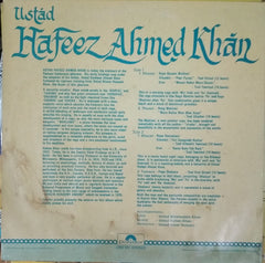 Hafiz Ahmed Khan - Ustad Hafeez Ahmed Khan (Vinyl) Image