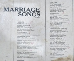 Viswanathan Ramamoorthi, K. V. Mahadevan - Marriage Songs From Tamil Films (திரà¯à®®à®£à®ªà¯ பாடலà¯à®•ளà¯) (Vinyl) Image