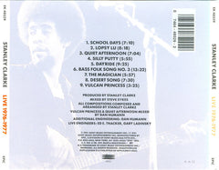 Stanley Clarke - Live 1976-1977 (CD) Image
