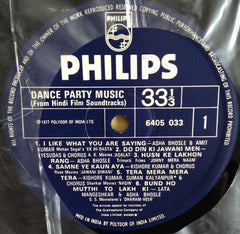 Various - Dance Party Music From Hindi Film Soundtracks (Vinyl) Image