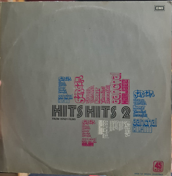 Various - Hits Hits 2 (From Hindi Films) (Vinyl) Image