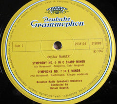 Gustav Mahler - Symphonie-Orchester Des Bayerischen Rundfunks, Rafael Kubelik - Death In Venice (Vinyl) Image