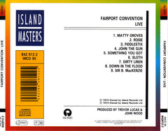 Fairport Convention - Fairport Live Convention ‎ (CD) Image