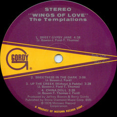 Temptations, The - Wings Of Love (Vinyl) Image