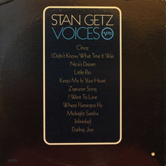 Stan Getz - Voices (Vinyl) Image