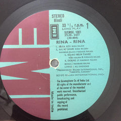 Rajans - Rajans Sing Rina-Rina (Vinyl) Image