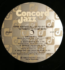Gene Harris All Star Big Band, The - Tribute To Count Basie (Vinyl) Image