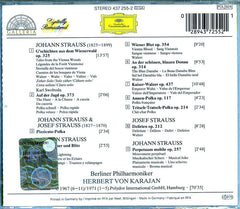 Johann Strauss Jr. & Josef Strauß - Berliner Philharmoniker, Herbert von Karajan - Walzer & Polkas • Valses & Polkas (CD) Image