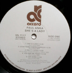 Paul Anka - She's A Lady (Vinyl) Image