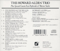 Howard Alden Trio, The - The Howard Alden Trio Plus Special Guests Ken Peplowski & Warren Vaché (CD) Image