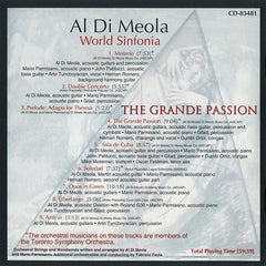 Al Di Meola, World Sinfonia - The Grande Passion (CD) Image