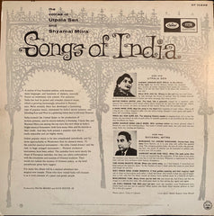 Utpala Sen And Shyamal Mitra - Songs Of India (Vinyl) Image