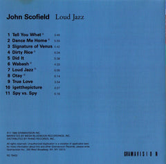 John Scofield - Loud Jazz (CD) Image
