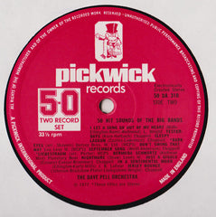 Dave Pell & His Orchestra - 50 Hit Sounds Of The Big Bands (Vinyl) (2 LP) Image