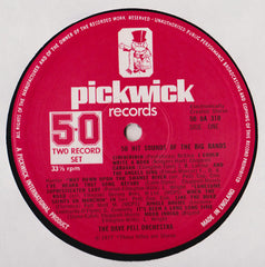 Dave Pell & His Orchestra - 50 Hit Sounds Of The Big Bands (Vinyl) (2 LP) Image