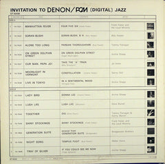 Various - Invitation To Denon / PCM Digital Jazz (Vinyl) Image