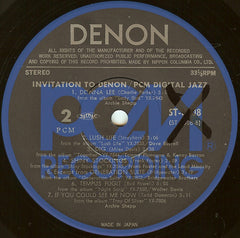 Various - Invitation To Denon / PCM Digital Jazz (Vinyl) Image