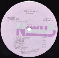 Ran Blake - Rapport (Vinyl) Image
