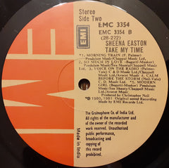 Sheena Easton - Take My Time (Vinyl) Image