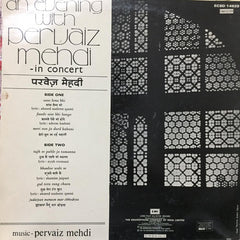 Pervaiz Mehdi - An Evening With Pervaiz Mehdi (Vinyl) Image