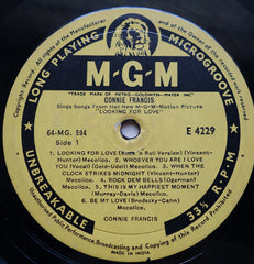 Connie Francis - Sings Songs From Her New MGM Motion Picture "Looking For Love" (Vinyl) Image