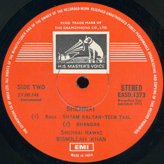 Bismillah Khan - Raga Bairagi Bhairav / Raga Shyam Kalyan / Ghazal / Bhangra (Vinyl) Image