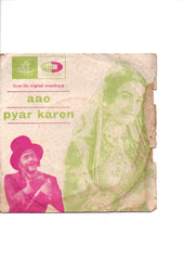 Usha Khanna, Rajinder Krishan - Aao Pyar Karen (45-RPM) Image