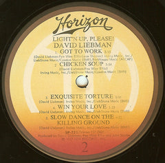 David Liebman - Light'n Up, Please! (Vinyl) Image