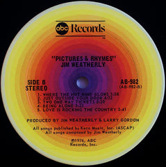 Jim Weatherly - Pictures & Rhymes (Vinyl) Image