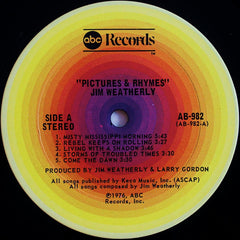 Jim Weatherly - Pictures & Rhymes (Vinyl) Image