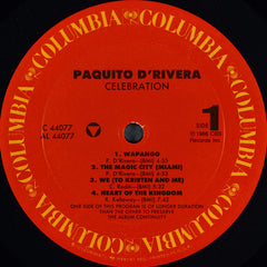 Paquito D'Rivera - Celebration (Vinyl) Image