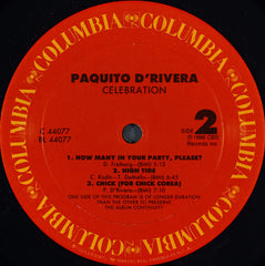 Paquito D'Rivera - Celebration (Vinyl) Image