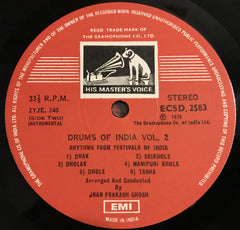 Jnan Prakash Ghosh - Presents Drums Of India Volume 2 (Vinyl) Image