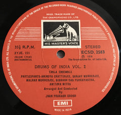 Jnan Prakash Ghosh - Presents Drums Of India Volume 2 (Vinyl) Image