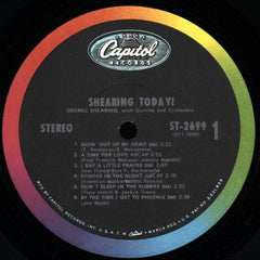 George Shearing , With George Shearing Quintet, The And George Shearing Orchestra, The - Shearing Today! (Vinyl) Image