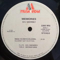 G. S. Sachdev - Memories (Vinyl) Image