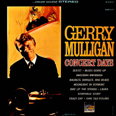 Gerry Mulligan - Concert Days (Vinyl) Image