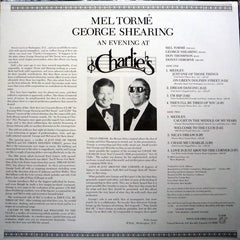 Mel Tormé • George Shearing - An Evening At Charlie's (Vinyl) Image