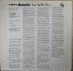 Monty Alexander - Now Is The Time (Vinyl) Image