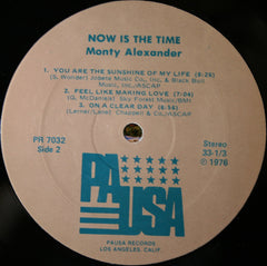 Monty Alexander - Now Is The Time (Vinyl) Image