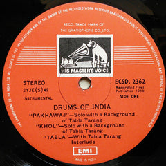 Jnan Prakash Ghosh - Drums Of India (Vinyl) Image