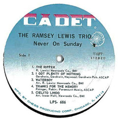 Ramsey Lewis Trio, The - Never On Sunday (Vinyl) Image